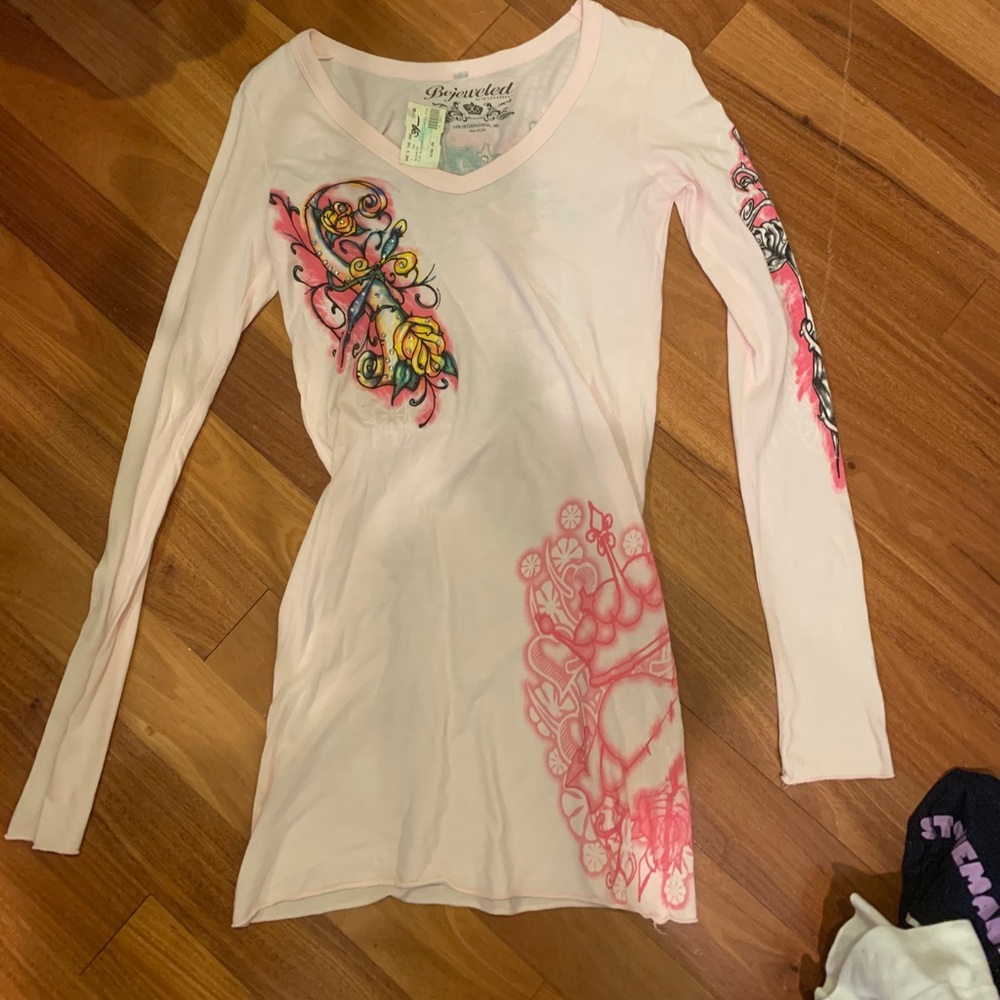 Bejeweled long sleeve
